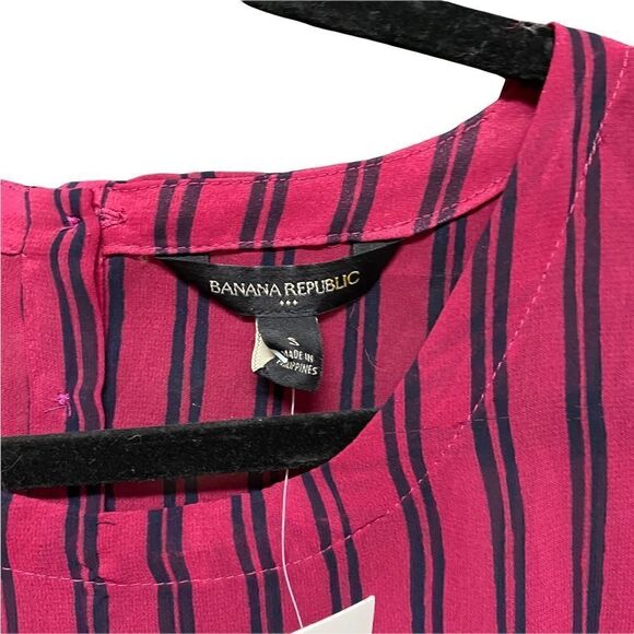 Banana republic size S sleeveless sheer top New with tags! Tunic long - Picture 8 of 10